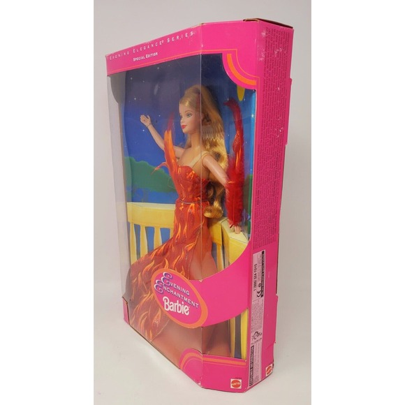 Vintage 1997 Evening Enchantment Barbie Doll Special Edition Mattel #19783 NRFB - Picture 8 of 13